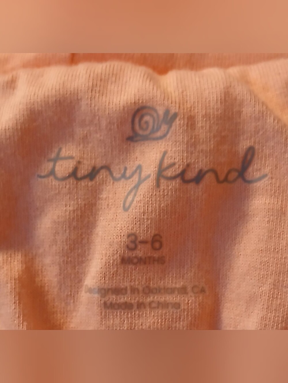 Tiny Kind Girls 3-6 Months Snow Bunting Suit - Picture 3 of 4